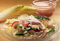 Exotischer Chicoréesalat